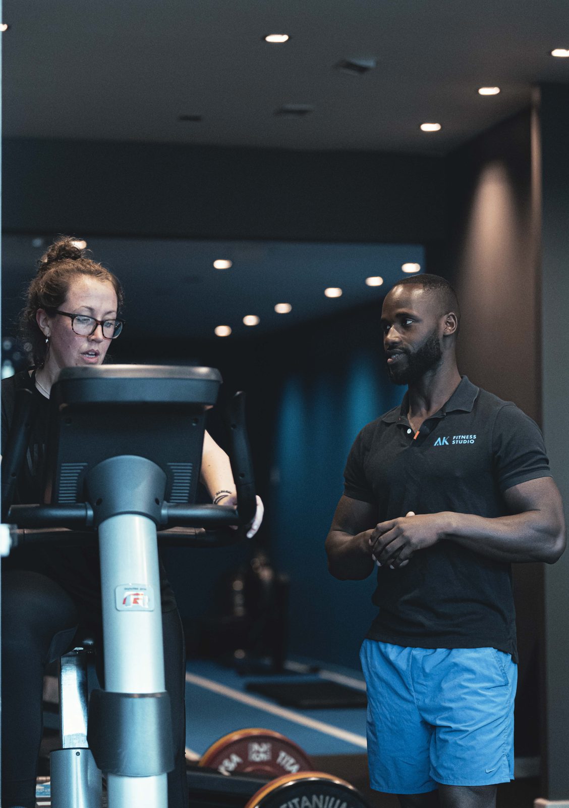 Semi-private group training session at AK Fitness Studio Richmond